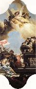 Giovanni Battista Tiepolo Erection of a Statue to an Emperor France oil painting artist